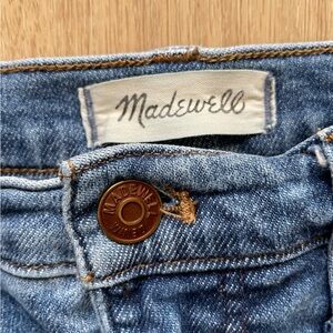 Madewell 10” High Rise Skinny Crop Jeans